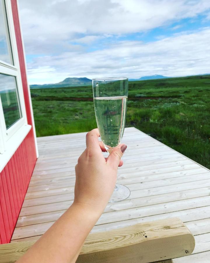 Blue View Cabin 1B With Private Hot Tub Reykholt  Kültér fotó