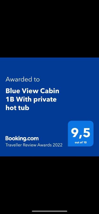 Blue View Cabin 1B With Private Hot Tub Reykholt  Kültér fotó